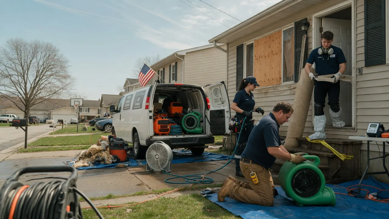 Water Damage Restoration in Flora, IN near me